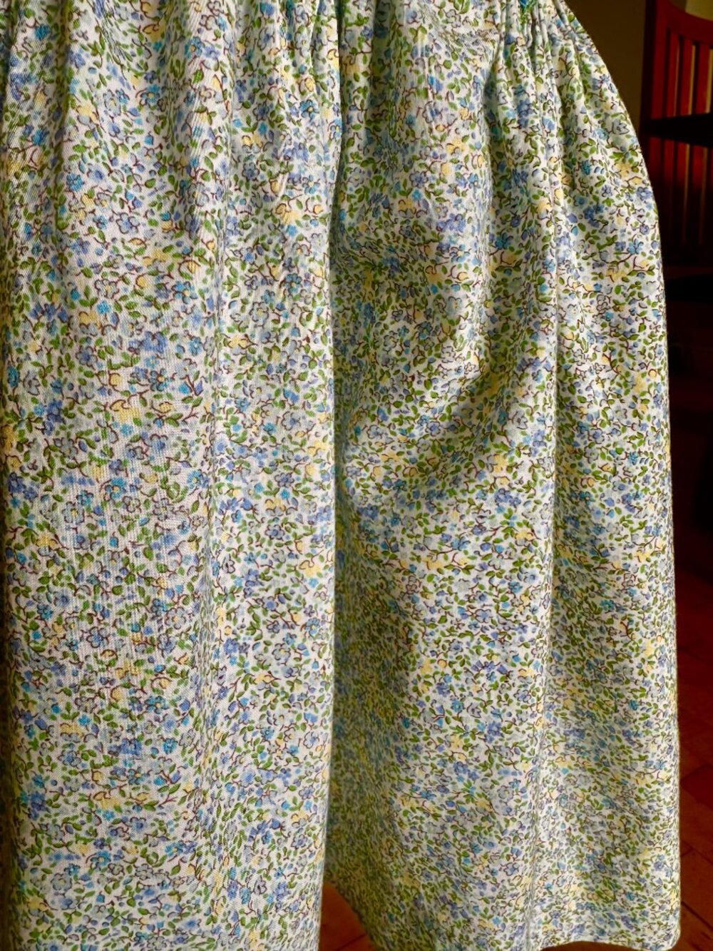 Pepa London Floral Blue Green Spring Dress - Picture 5 of 12
